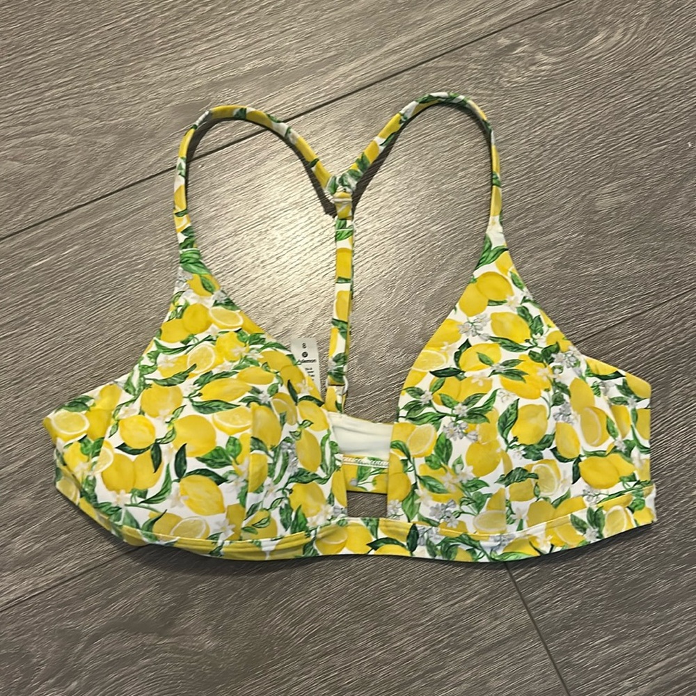 Lululemon lemony bathing suit top